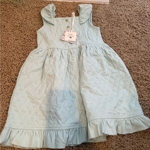 Kate Quinn Quilted light Mint Kids quilted thick Dress